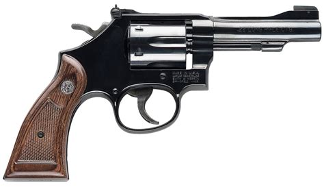 Hold a legend in your hands and feel the raw power that only S&W can deliver. . Smith and wesson 22lr revolver models